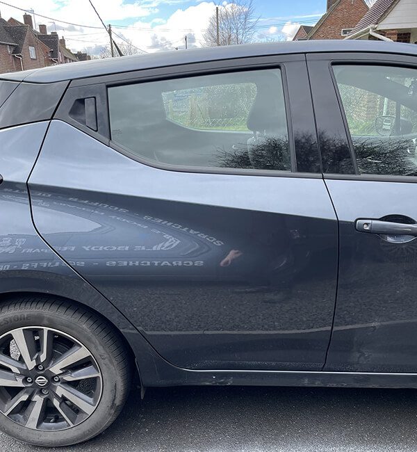 nissan car after repair