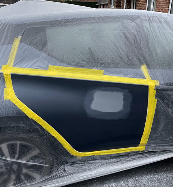 nissan car before repair