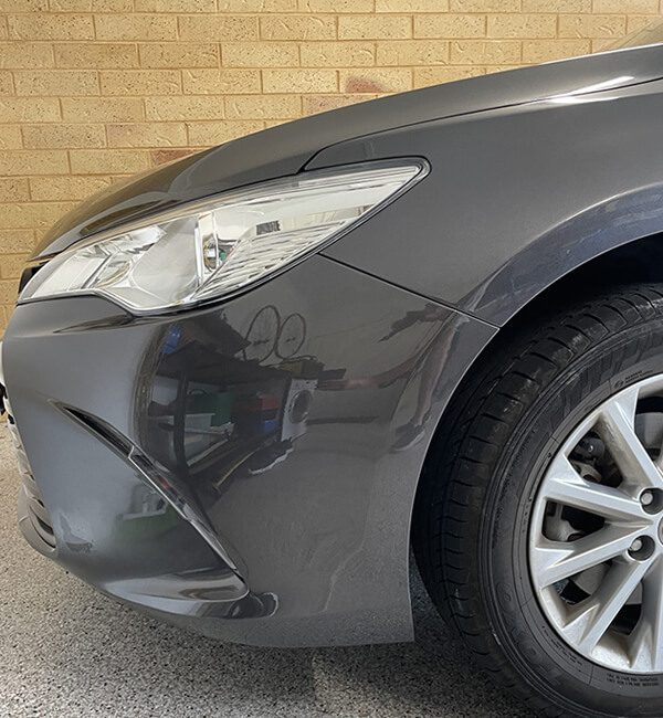 car gray after